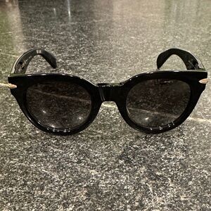 Rag & Bone Polarized Sunglasses Black RN1015/S Wayfarer Unisex